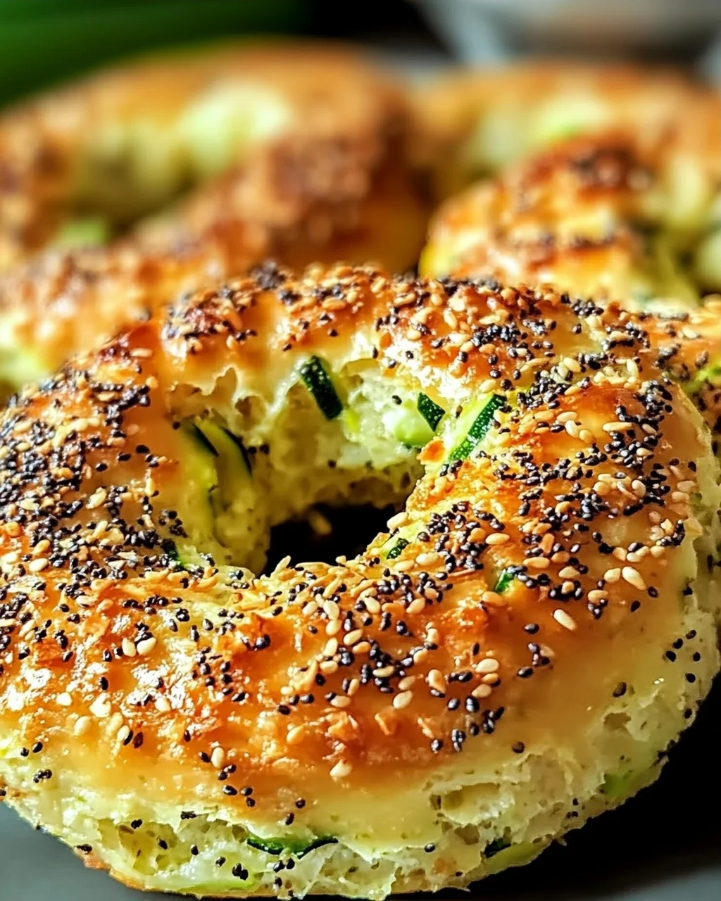 Zucchini Bagels: Gesund, glutenfrei und lecker