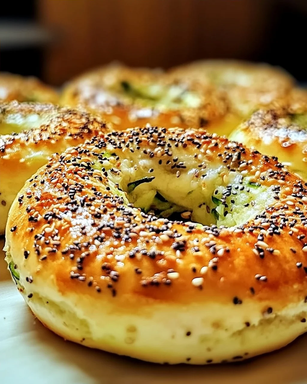 Zucchini Bagels: Gesund, glutenfrei und lecker